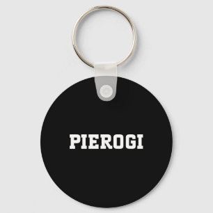 Llavero Diseño de comida Pierogi para hombres mujeres niño