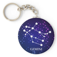 Diseño de constelación de zodiaco de Gemini