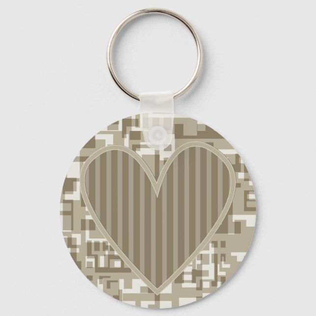 Llavero Diseño de corazón (Anverso)