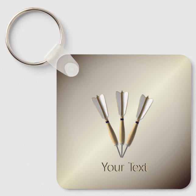 Llavero Diseño de Dart agrupado (Anverso)