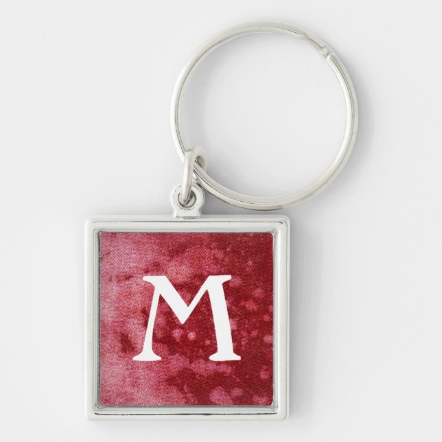 Llavero Diseño de Denim Lavado #10 en Emporio Moffa (Frente)