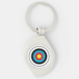 Llavero Diseño de destino Bullseye
