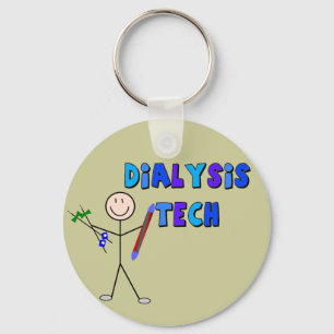 Llavero Diseño de Dialysis Tech STICK MAN