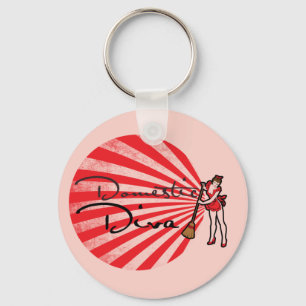 Llavero Diseño de diva doméstica