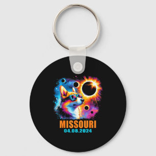 Llavero Diseño de eclipse solar total Totality Missouri