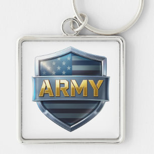 Llavero Diseño de Emblema del EJÉRCITO