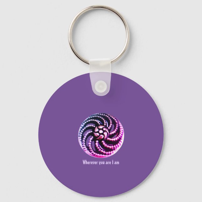LLAVERO DISEÑO DE ESTILO DE ARTE KEYCHAIN (Anverso)