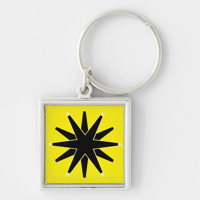 LLAVERO DISEÑO DE ESTILO DE ARTE KEYCHAIN (Frente)