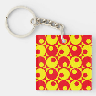 Llavero Diseño de estilo retro