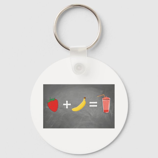 Llavero Diseño de estilos de vida saludables (Anverso)
