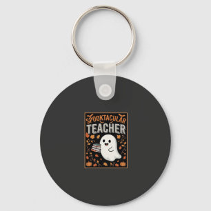 Llavero Diseño de fantasma de Halloween para profesores Sp