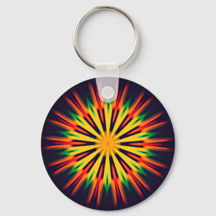 Llavero Diseño de flor Kaleidoscope-21855