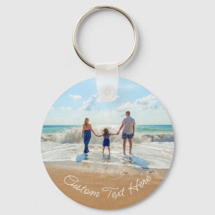 Llavero Diseño de fotos de personalizado y de texto
