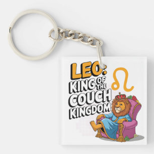 Llavero Diseño de Fun Zodiac Leo
