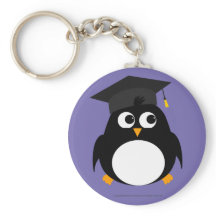 Diseño de Graduación de Pingüino - Anillo de clave