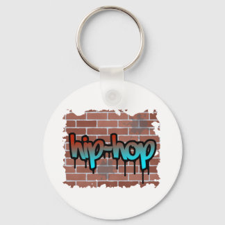 Llavero diseño de graffiti de hip hop