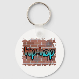 Llavero diseño de grafiti hip hop