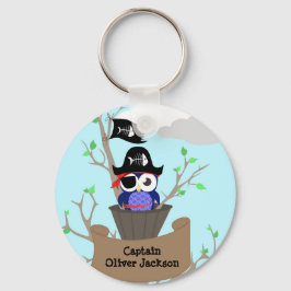 Llavero Diseño de guardería pirata personalizada