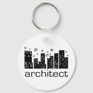 Llavero ¡Diseño de Guay de los edificios del arquitecto!