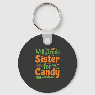 Llavero Diseño de intercambio de dulces de hermana de Hall