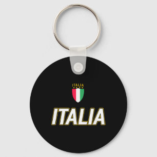 Llavero Diseño de Italia, estilo camiseta de fútbol italia