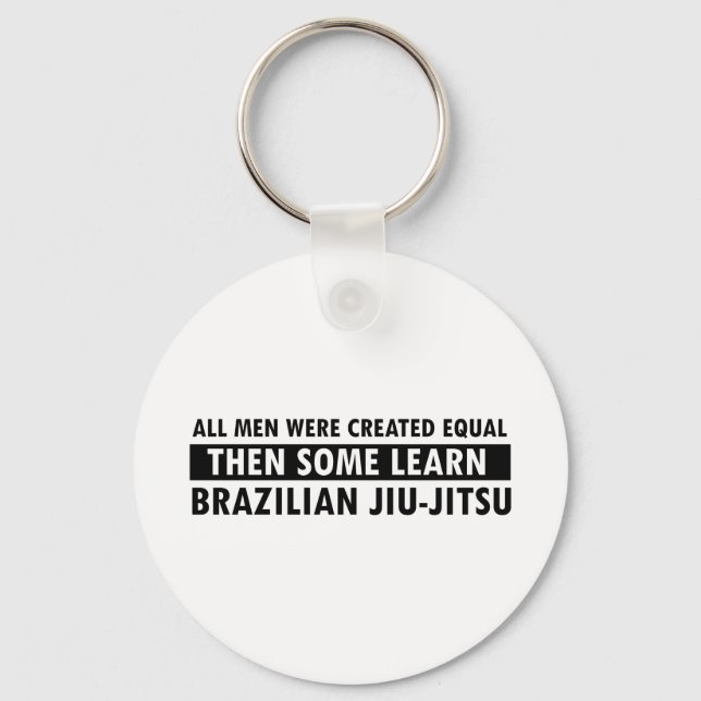 Llavero Diseño de Jiu-Jitsu brasileño (Anverso)