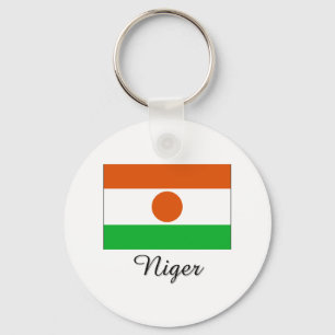 Llavero Diseño de la bandera de Niger