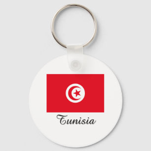 Llavero Diseño de la bandera de Túnez