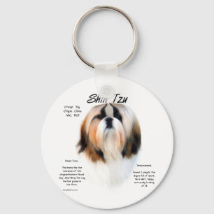 Llavero Diseño de la historia de Shih Tzu