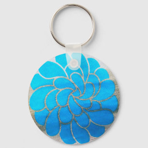 Llavero Diseño de la luna azul