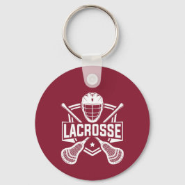 Llavero Diseño de Lacrosse 