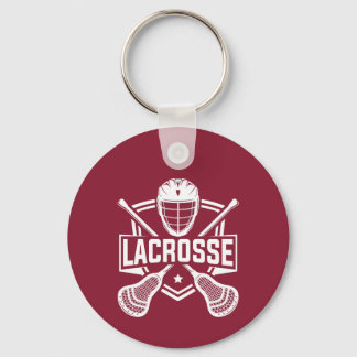 Llavero Diseño de Lacrosse 