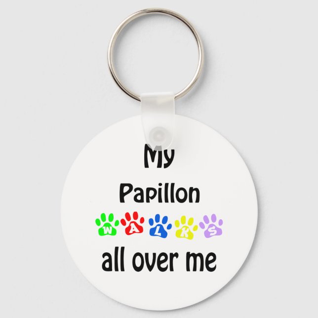 Llavero Diseño de las pasarelas de Papillon (Anverso)