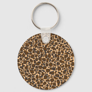 Llavero diseño de leopardo