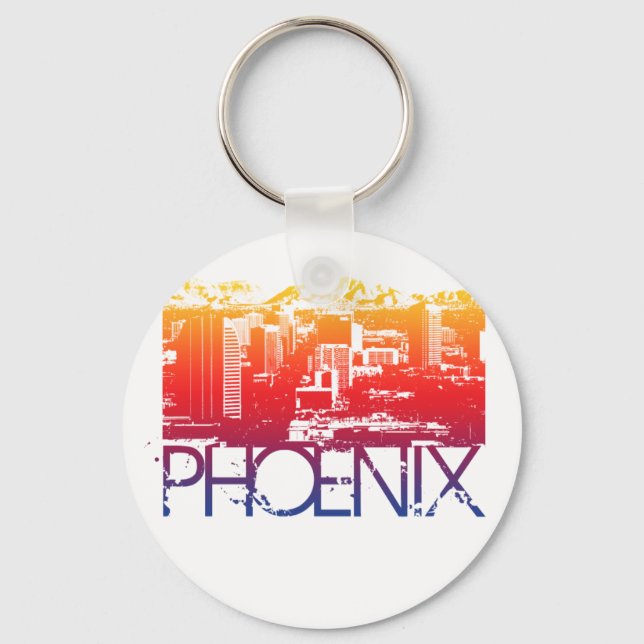 Llavero Diseño de líneas aéreas Phoenix (Anverso)