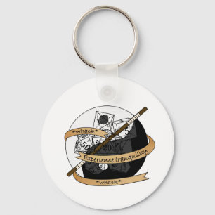 Llavero Diseño de los dados de los monjes