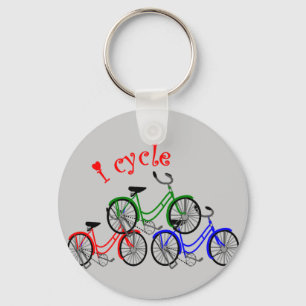 Llavero Diseño de los regalos del ciclista (el montar en