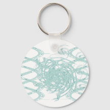 Diseño de luz verde en blanco