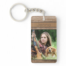 Diseño de madera de foto/nombre personalizado