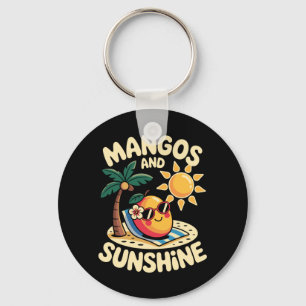 Llavero Diseño de Mango para Hombres Mujeres Veganos Amant