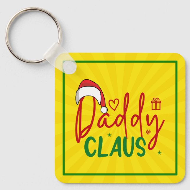 Llavero Diseño de Navidades de Daddy Claus-60094 (Anverso)