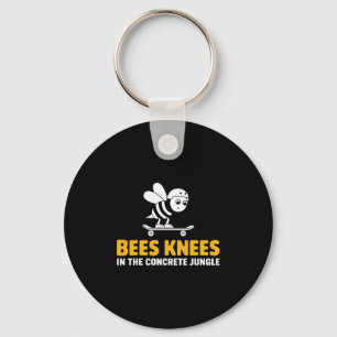 Llavero Diseño de patinaje Bees Knees 