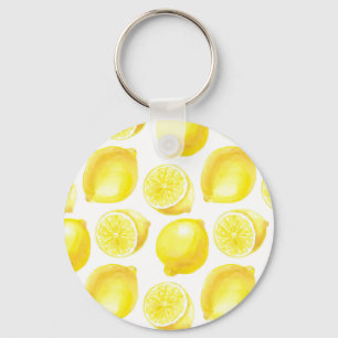 Llavero Diseño de patrones de lemones