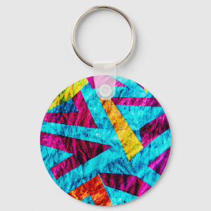 Llavero Diseño de patrones expresivos