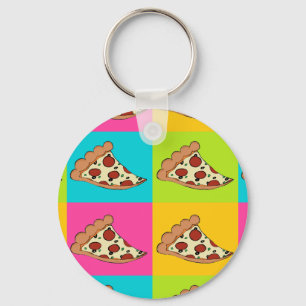 Llavero Diseño de pizzas