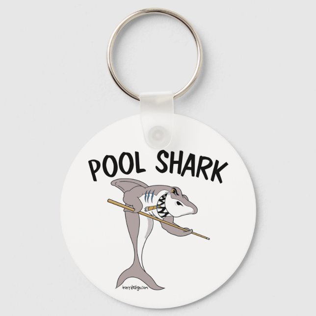 Llavero Diseño de Pool Shark (Anverso)