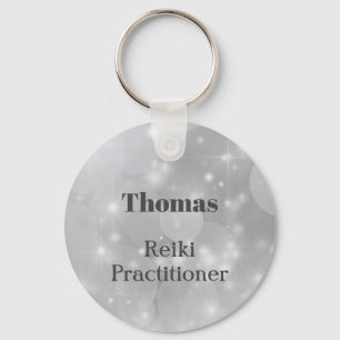 Llavero Diseño de practicante de Reiki personalizado