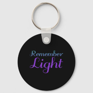 Llavero Diseño de Prevención del Suicidio Luz Recuerda