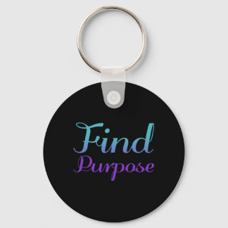 Llavero Diseño de Prevención y Conciencia de Propósito