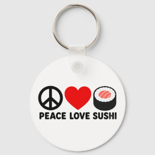 Llavero Diseño de regalo de comida japonesa adorable sushi